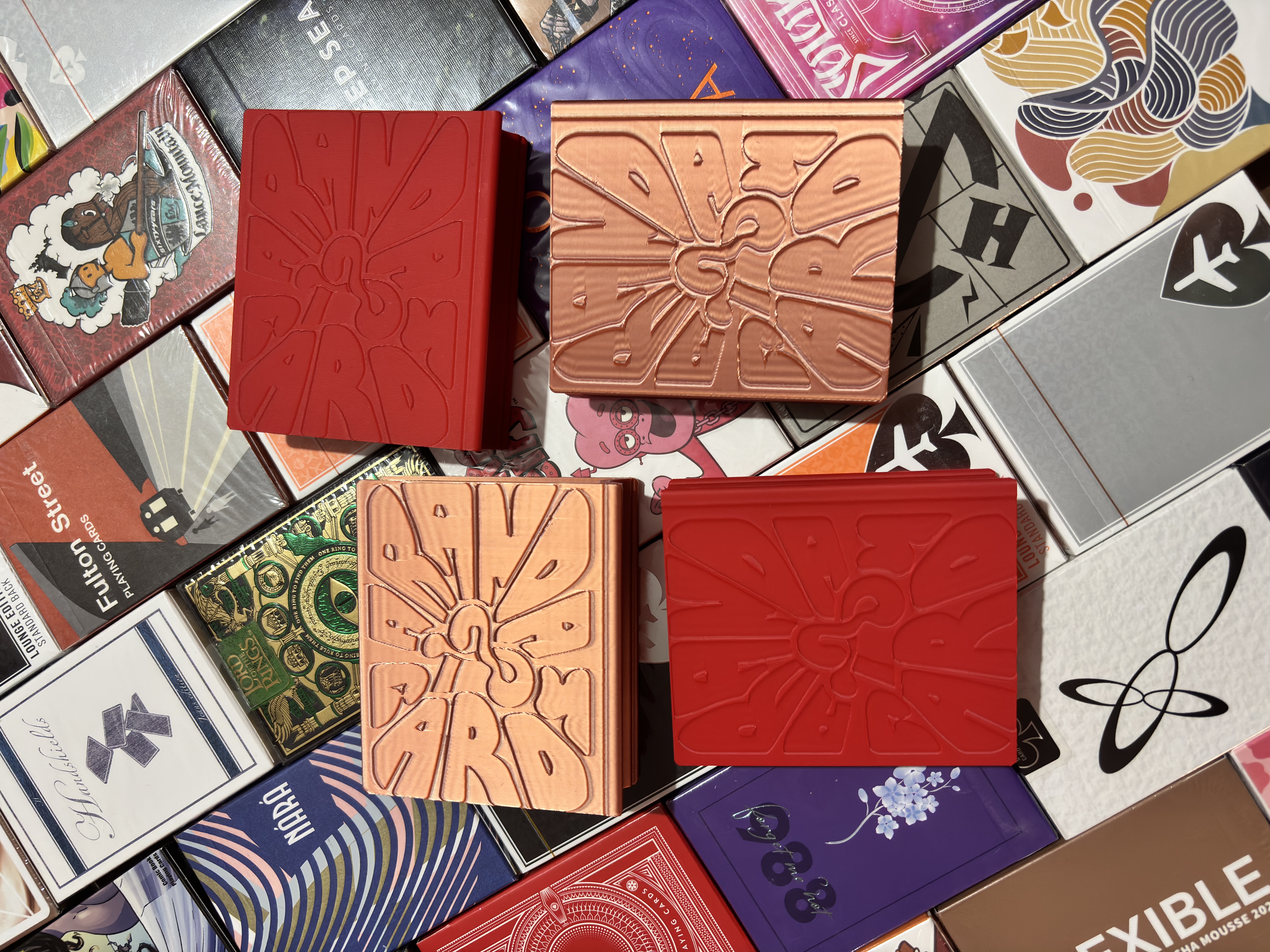 ARANDA CARDS CLIP 3D (Copper)