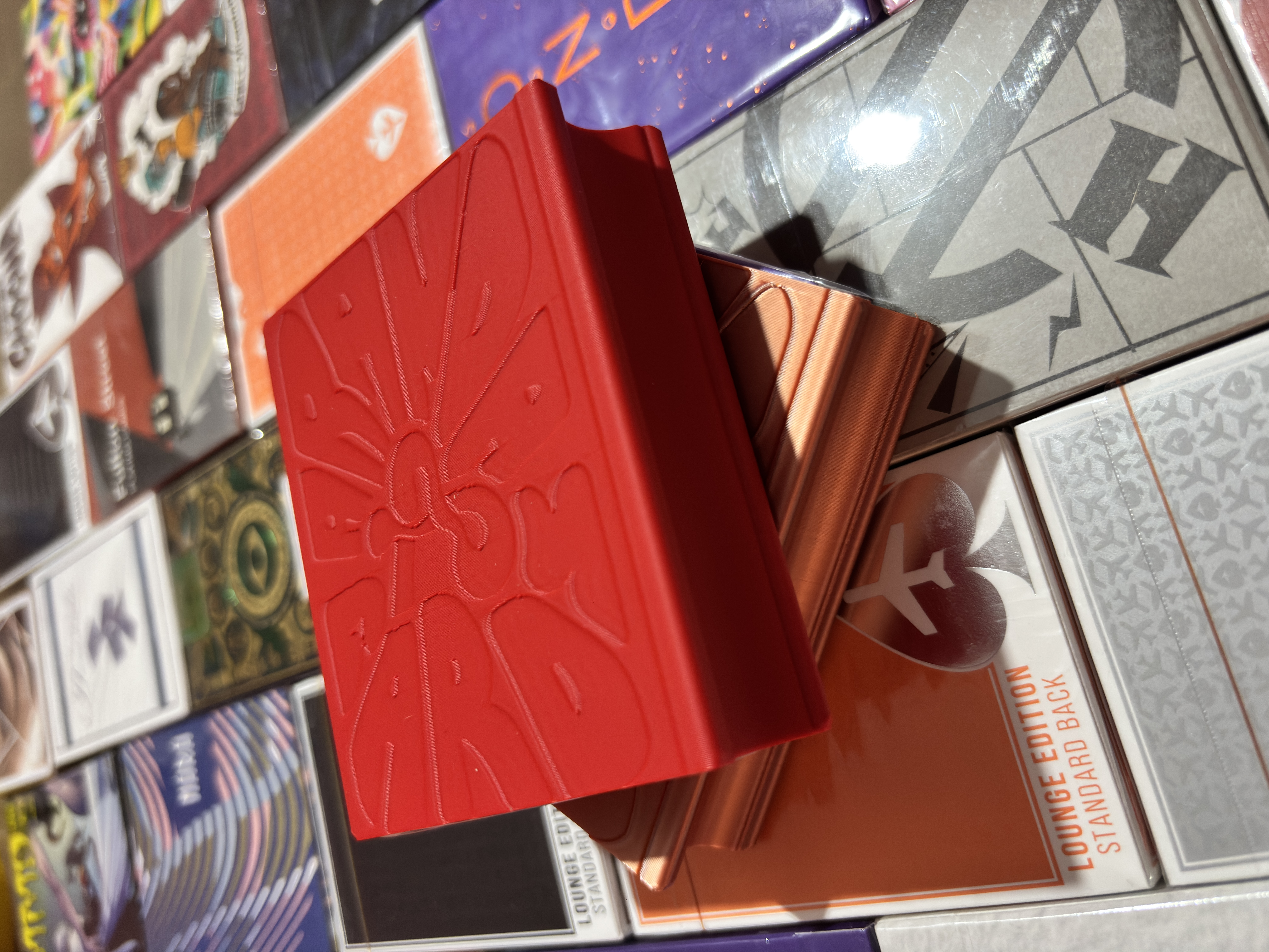 ARANDA CARDS CLIP 3D (Red)