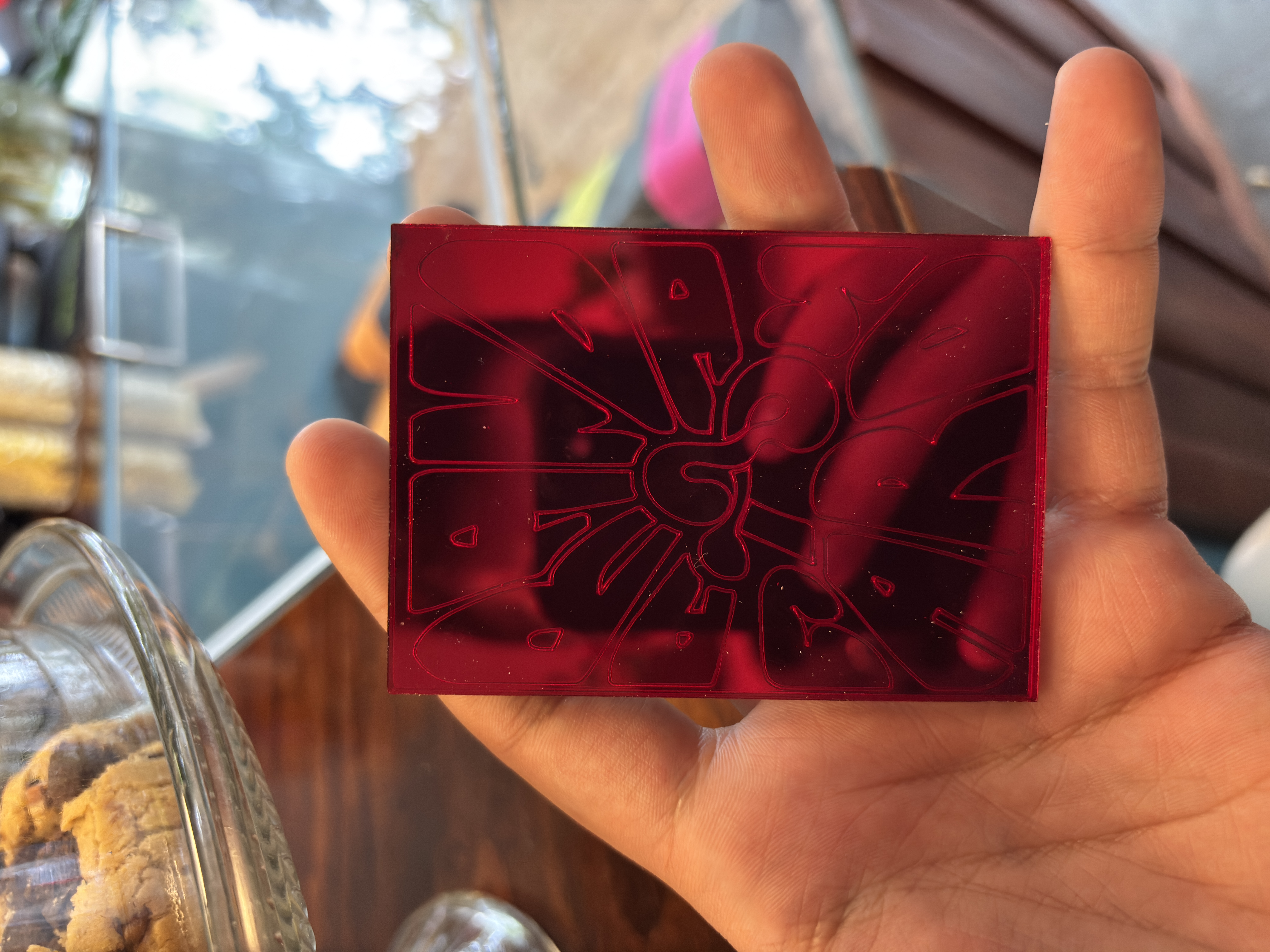 ARANDA CARDS MIRROR TRAINERS (Red)