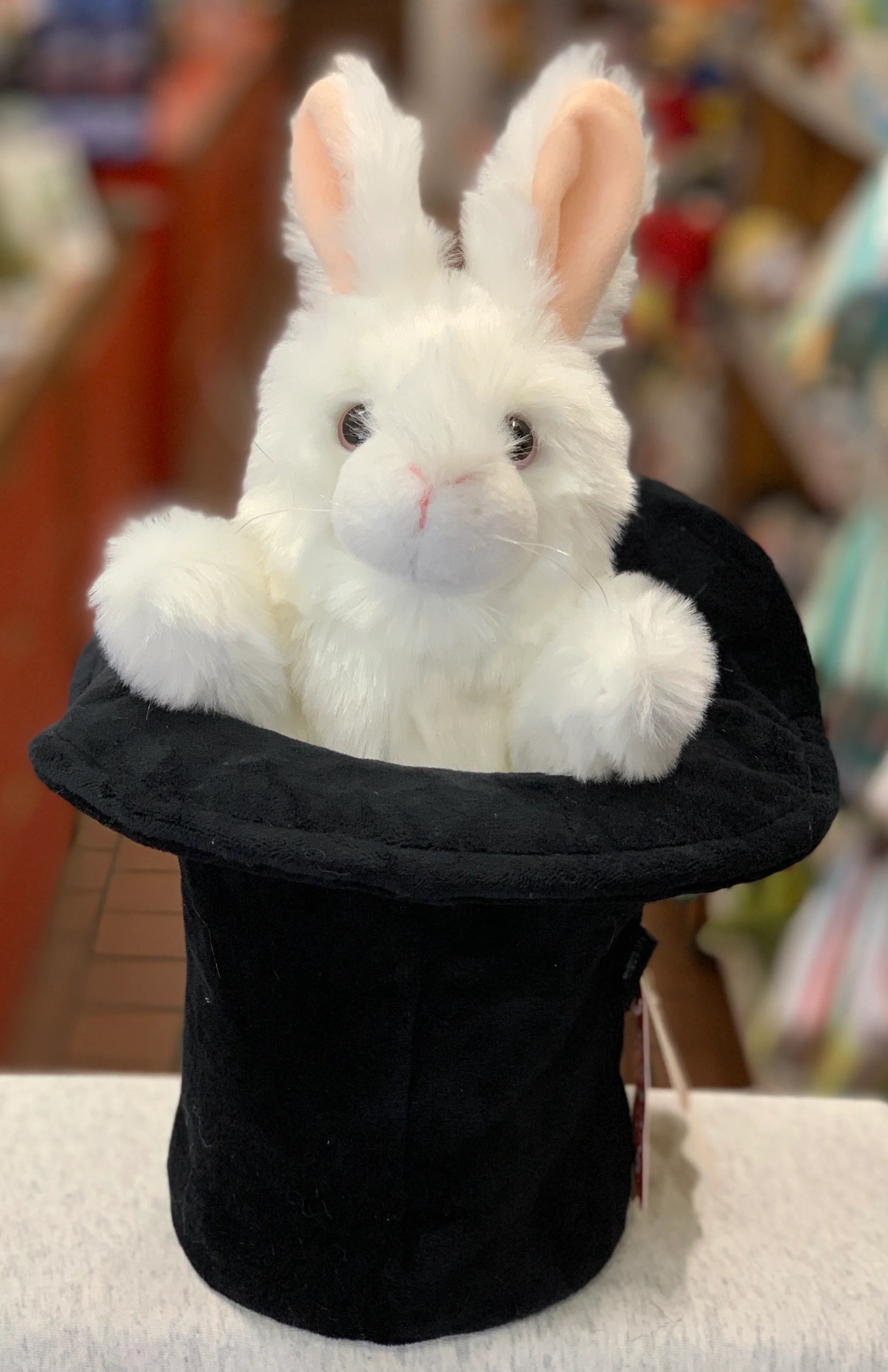 Rabbit in Hat Puppet