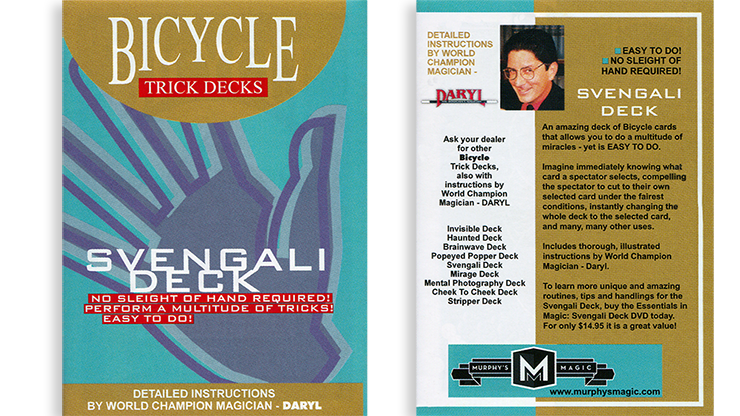 Svengali Deck Bicycle (Red)