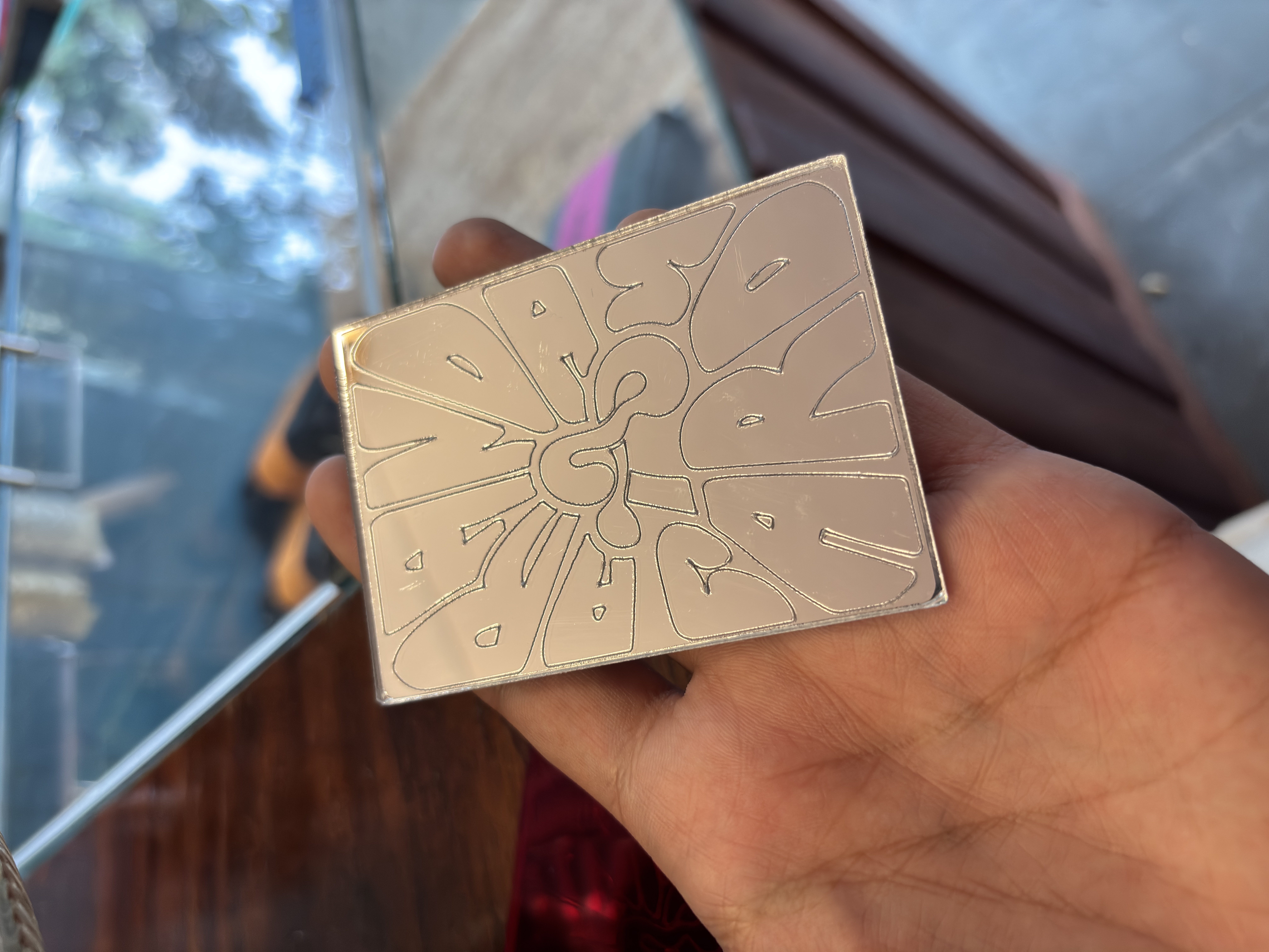 ARANDA CARDS MIRROR TRAINERS (Silver)