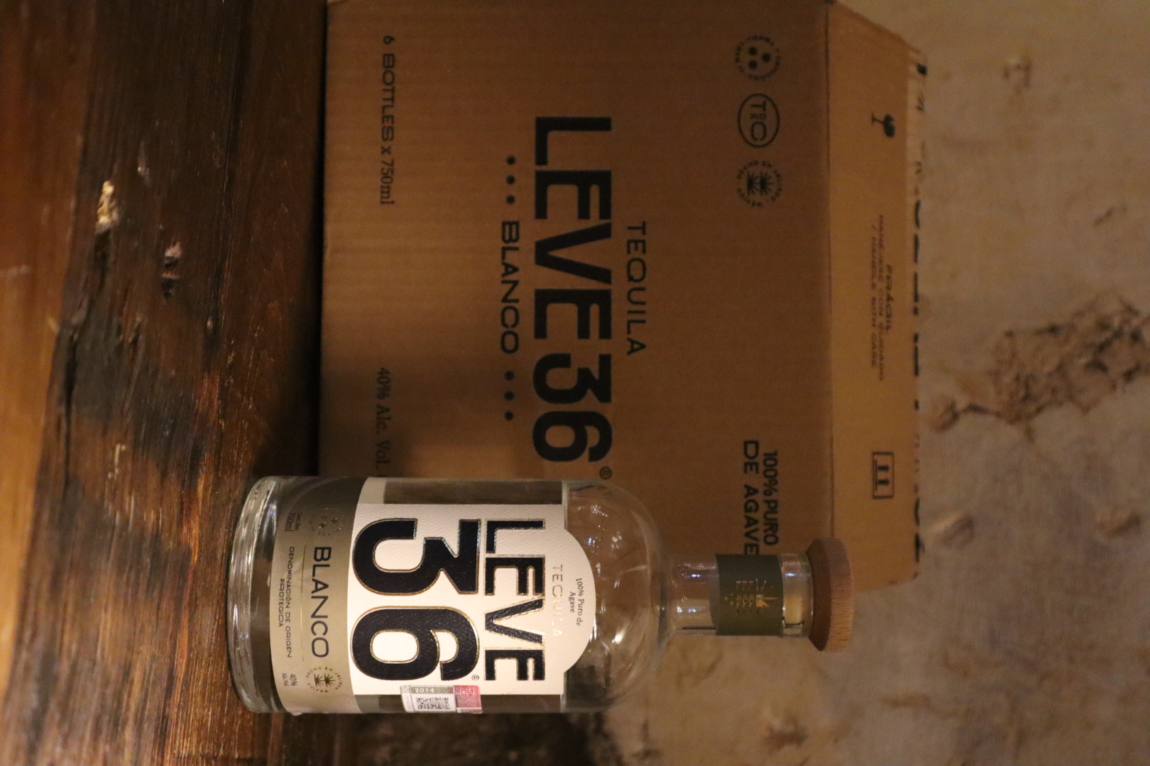 Caja Tequila Leve 36® Blanco – 6 Botellas de 750 ml