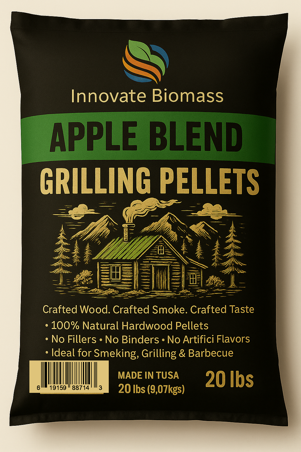 Apple Blend Grilling Pellets