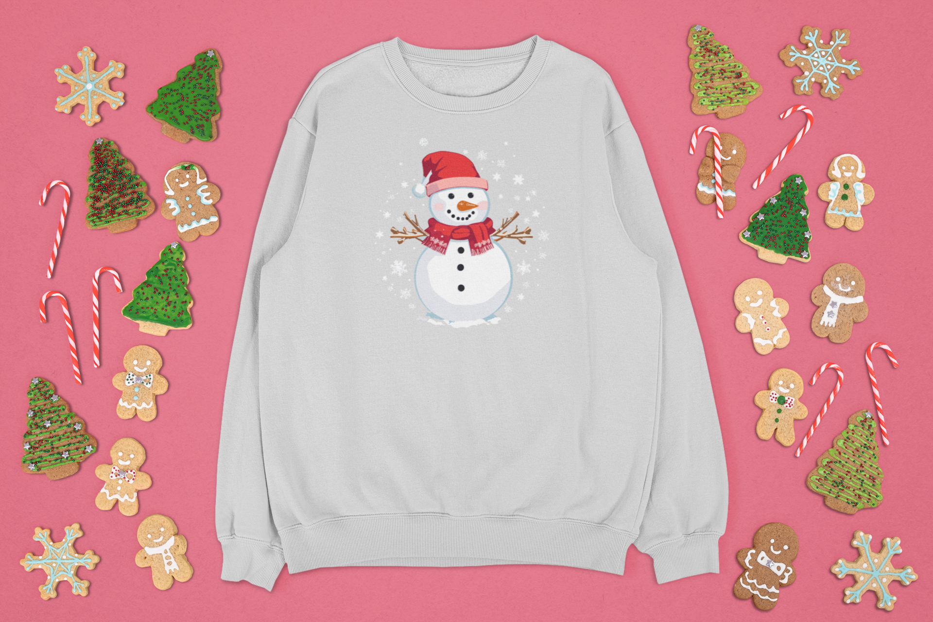 Kalėdinis džemperis su snieguoliu