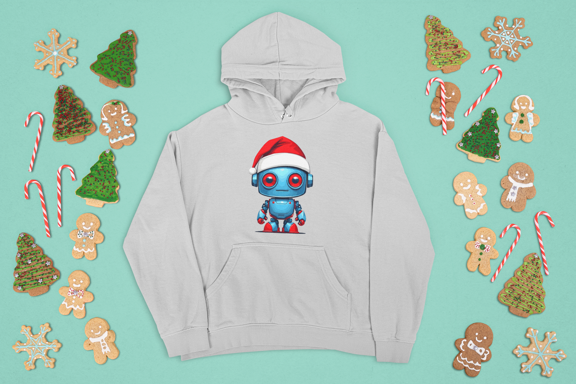 Kalėdinis robotuko džemperis