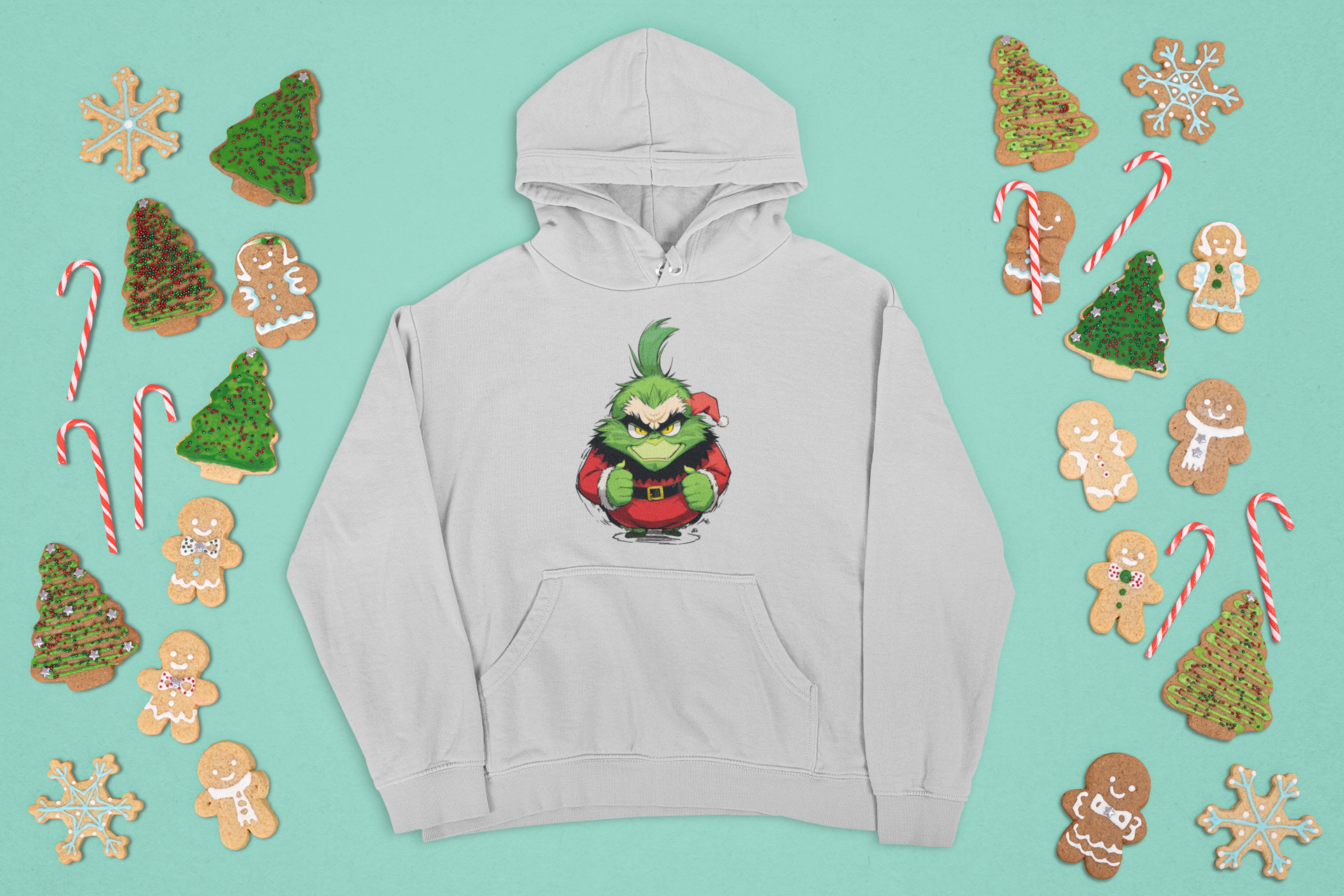 Kalėdinis džemperis su Grinču