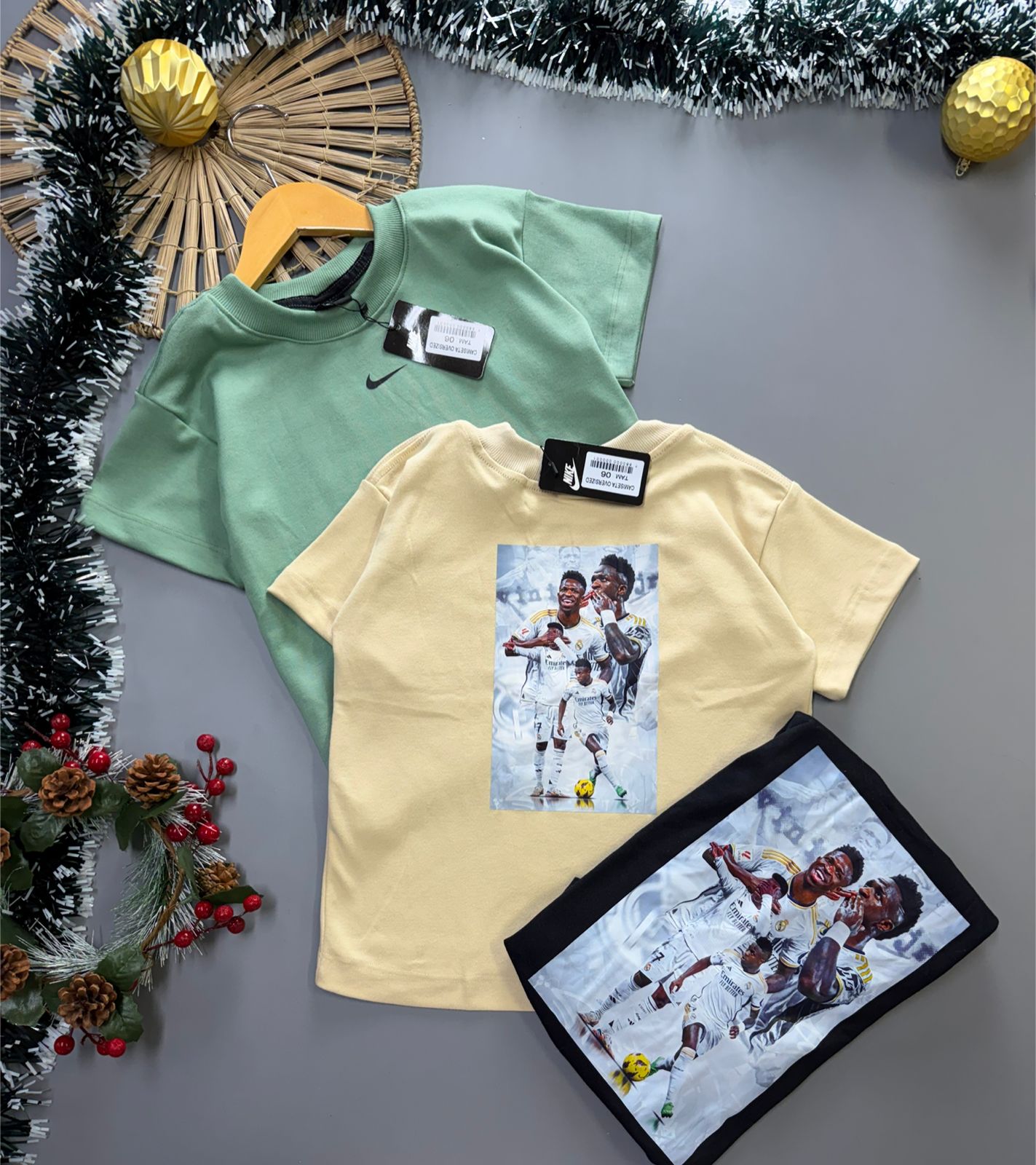 Coleção Futebol Vini JR ⚽️ 2 a 12 anos