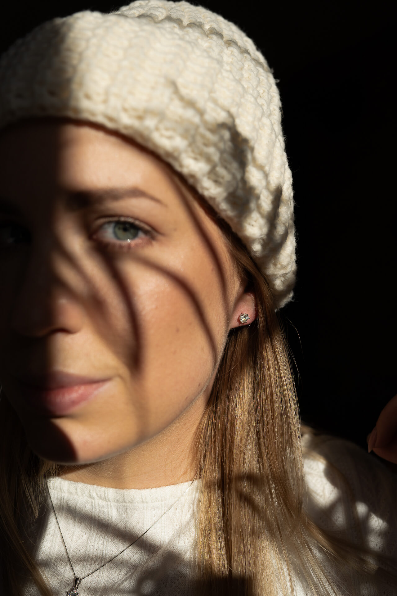 Srebrne kolczyki z moissanitem 0,5ct