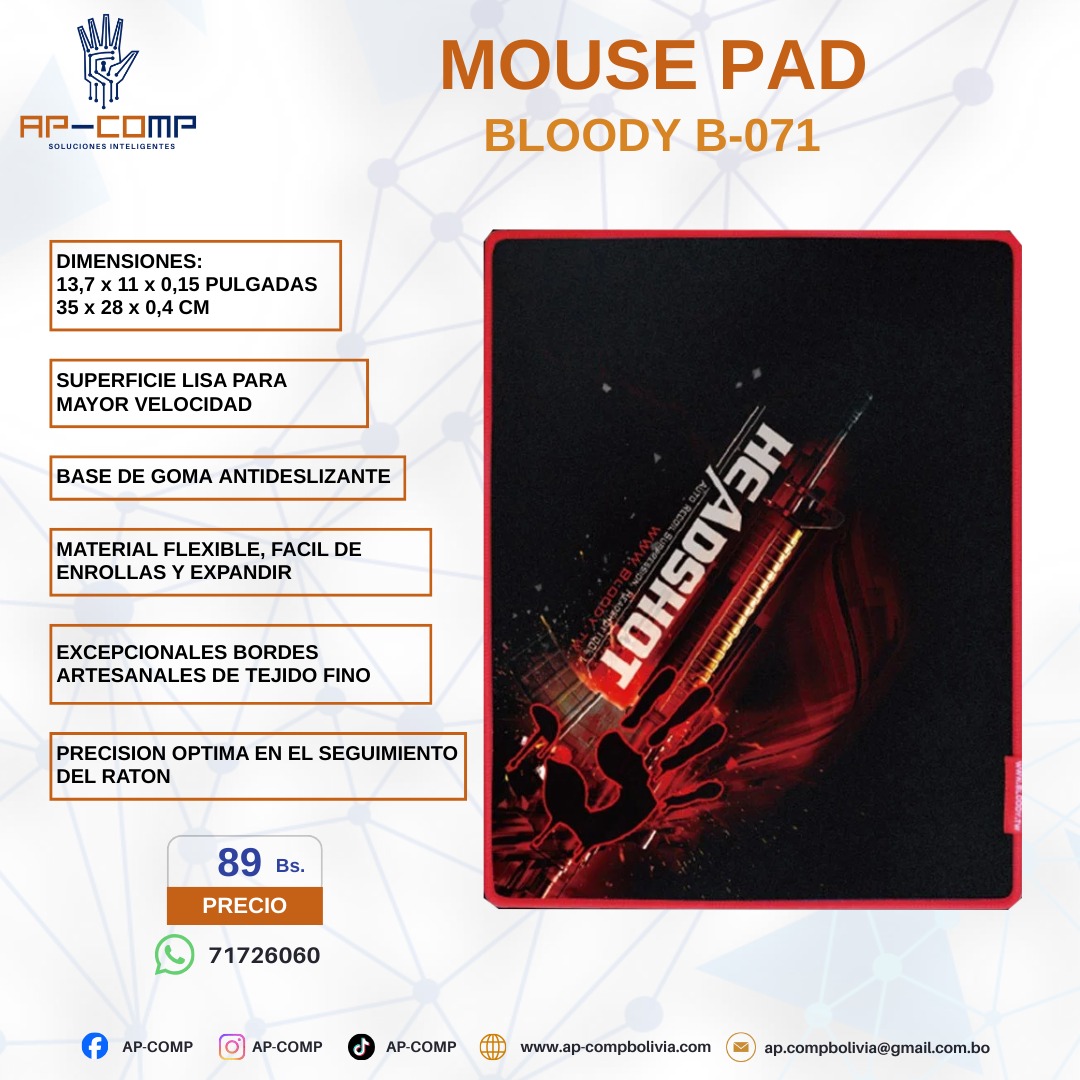 Mouse Pad Bloody B-071