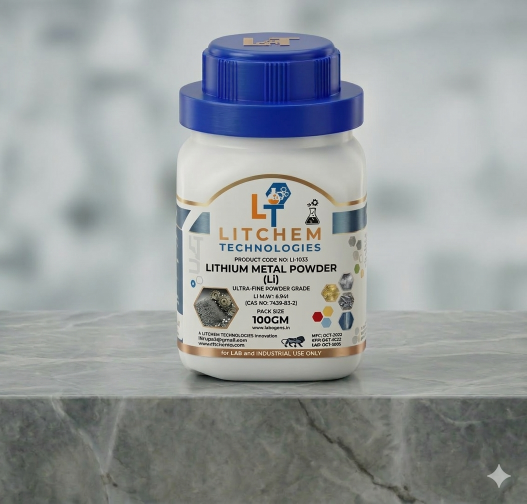 Lithium Metal Powder (Ultra-Fine) - 100g