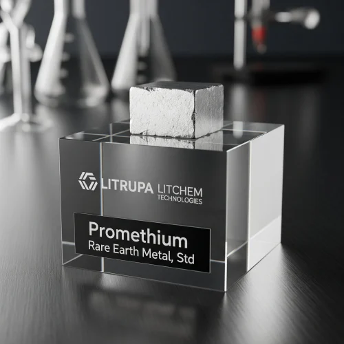 Promethium Display Cube