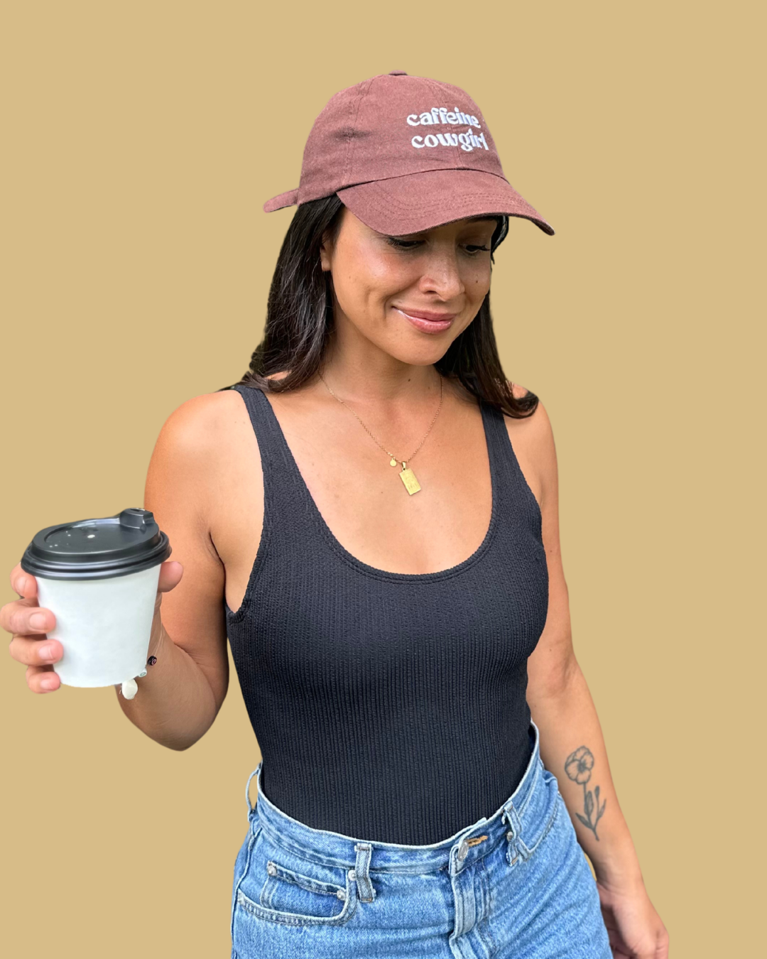 Caffeine Cowgirl Cap