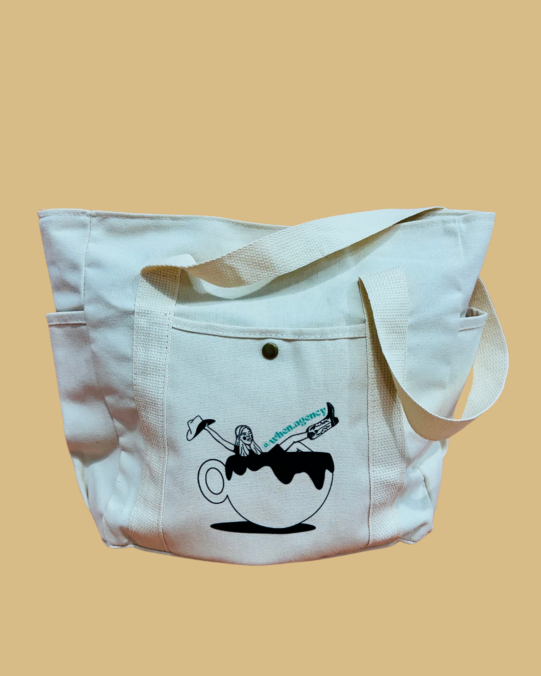 It's got POCKETS - Workin' Girl bag. 