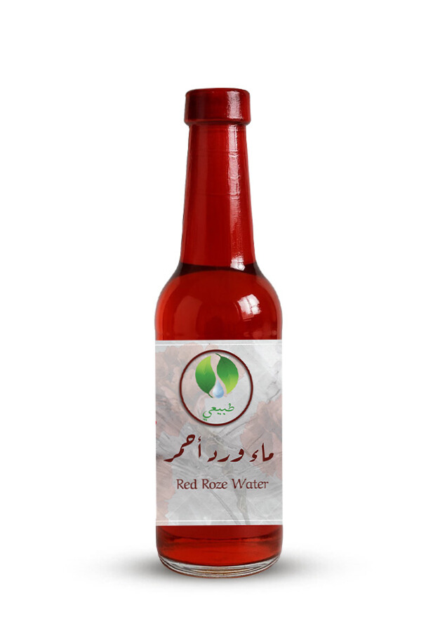 ماء ورد أحمر