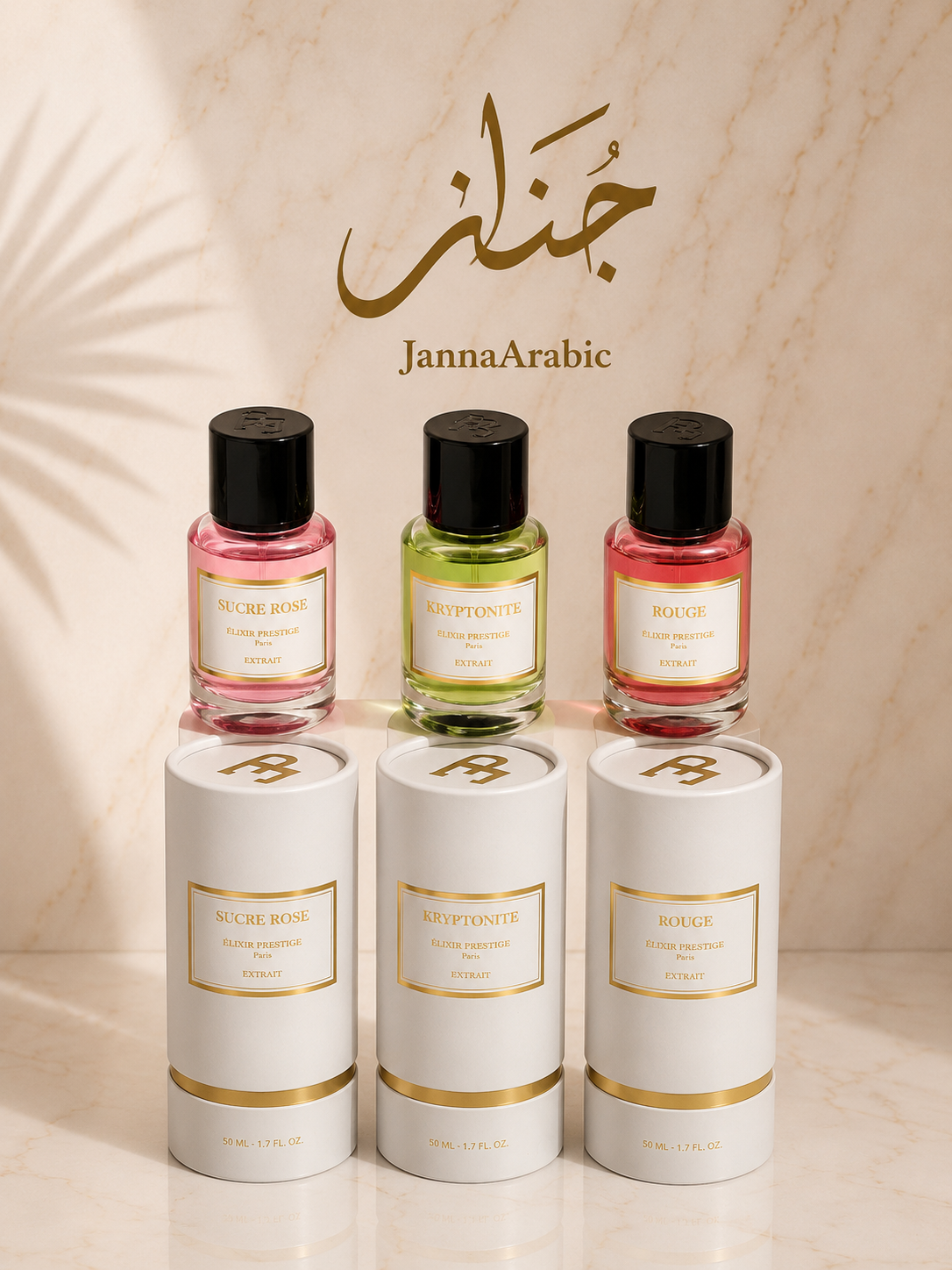 Lot 3 parfum au choix 