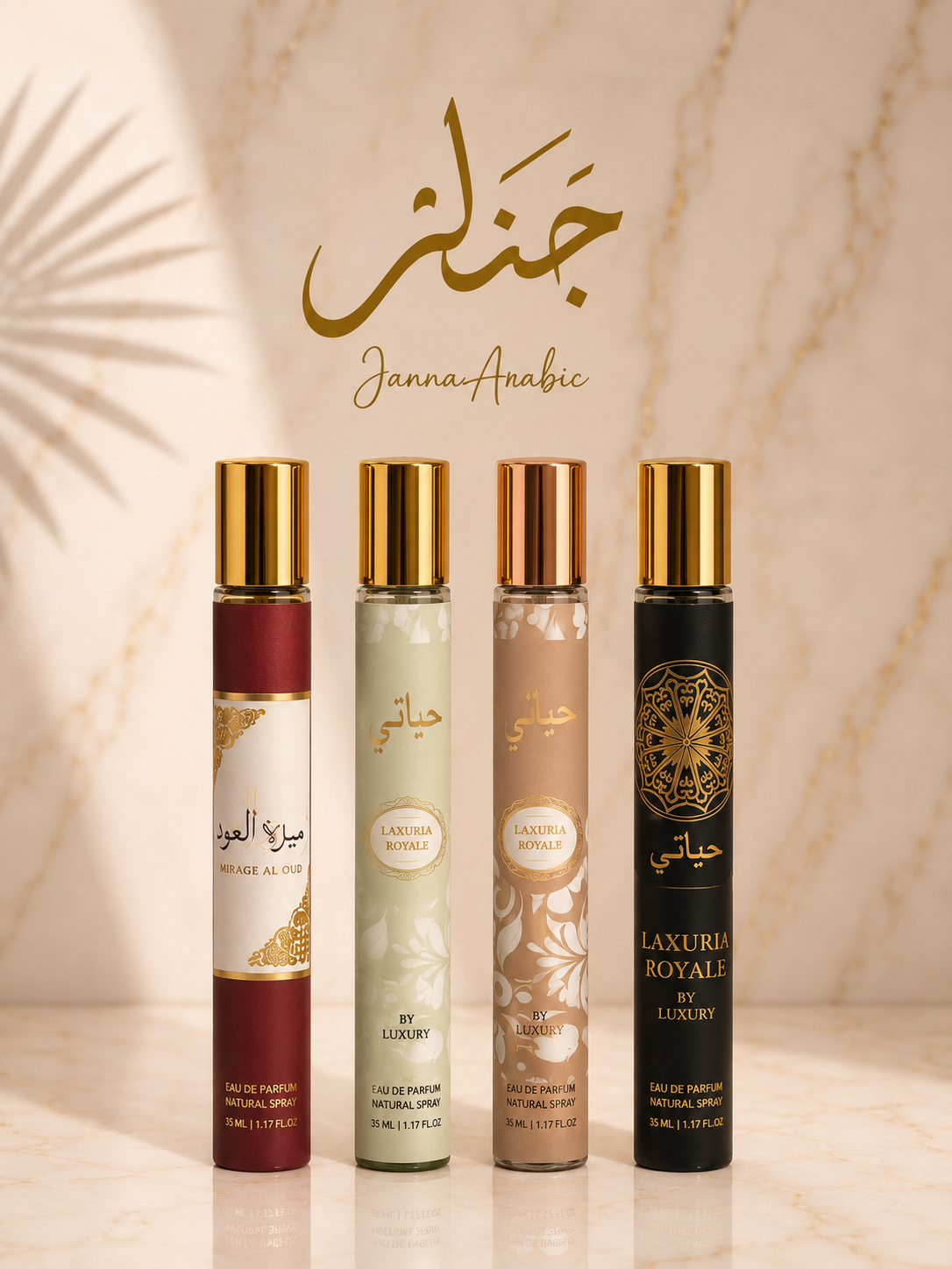 Lot 4 mini parfum 
