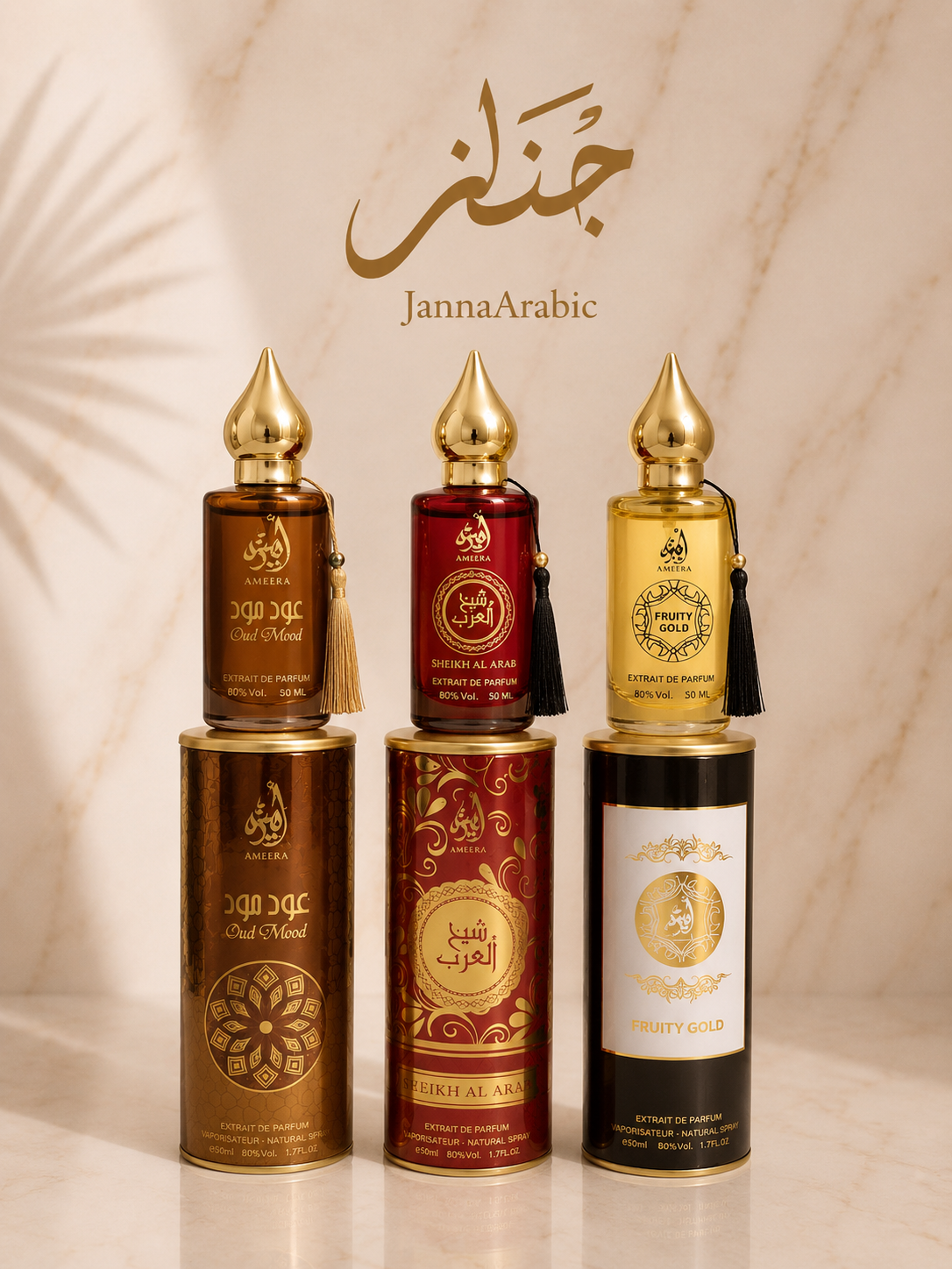 Lot 3 parfum mixte 