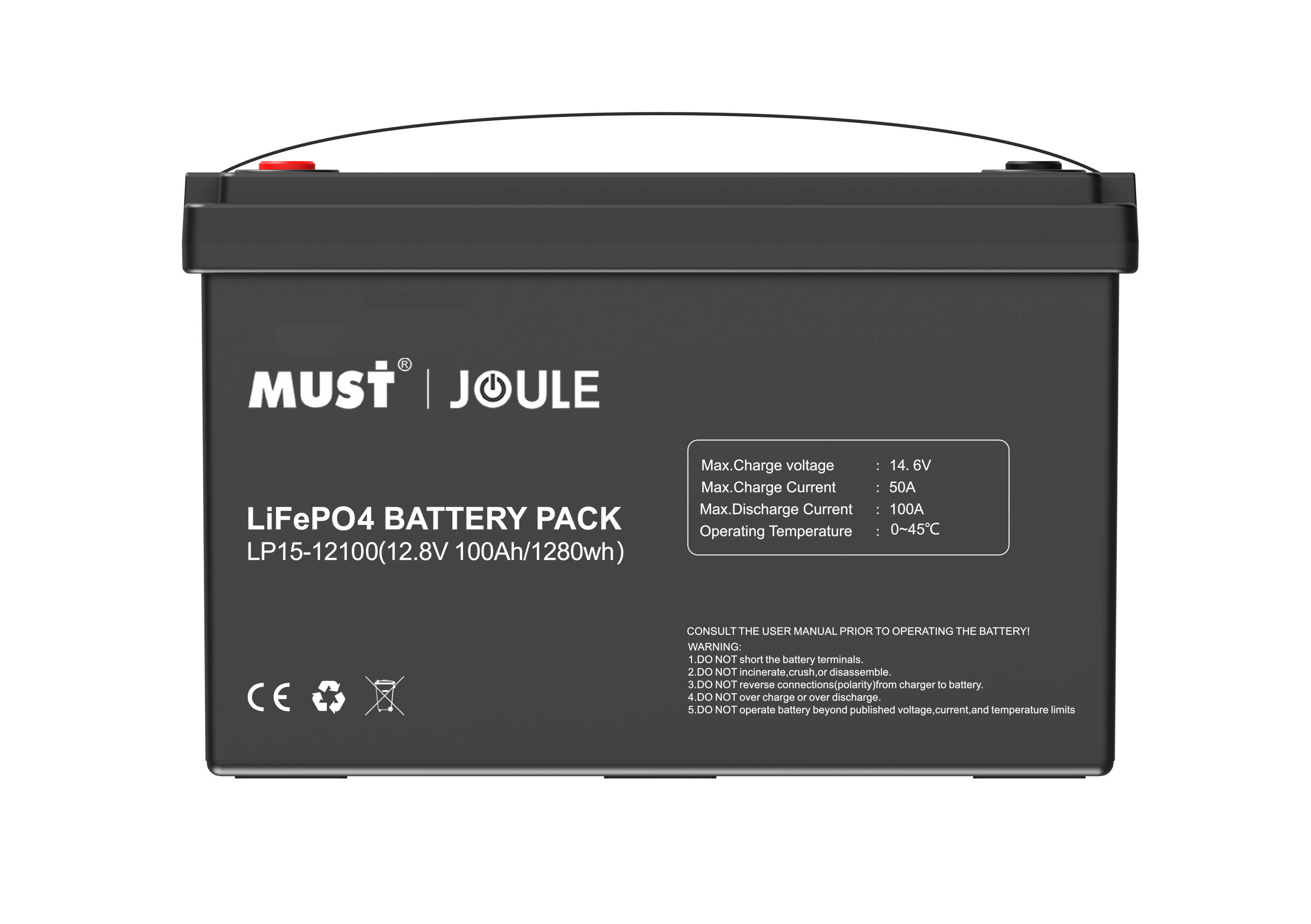 LP1500 Series (12.8V-100/25.6V-100Ah)