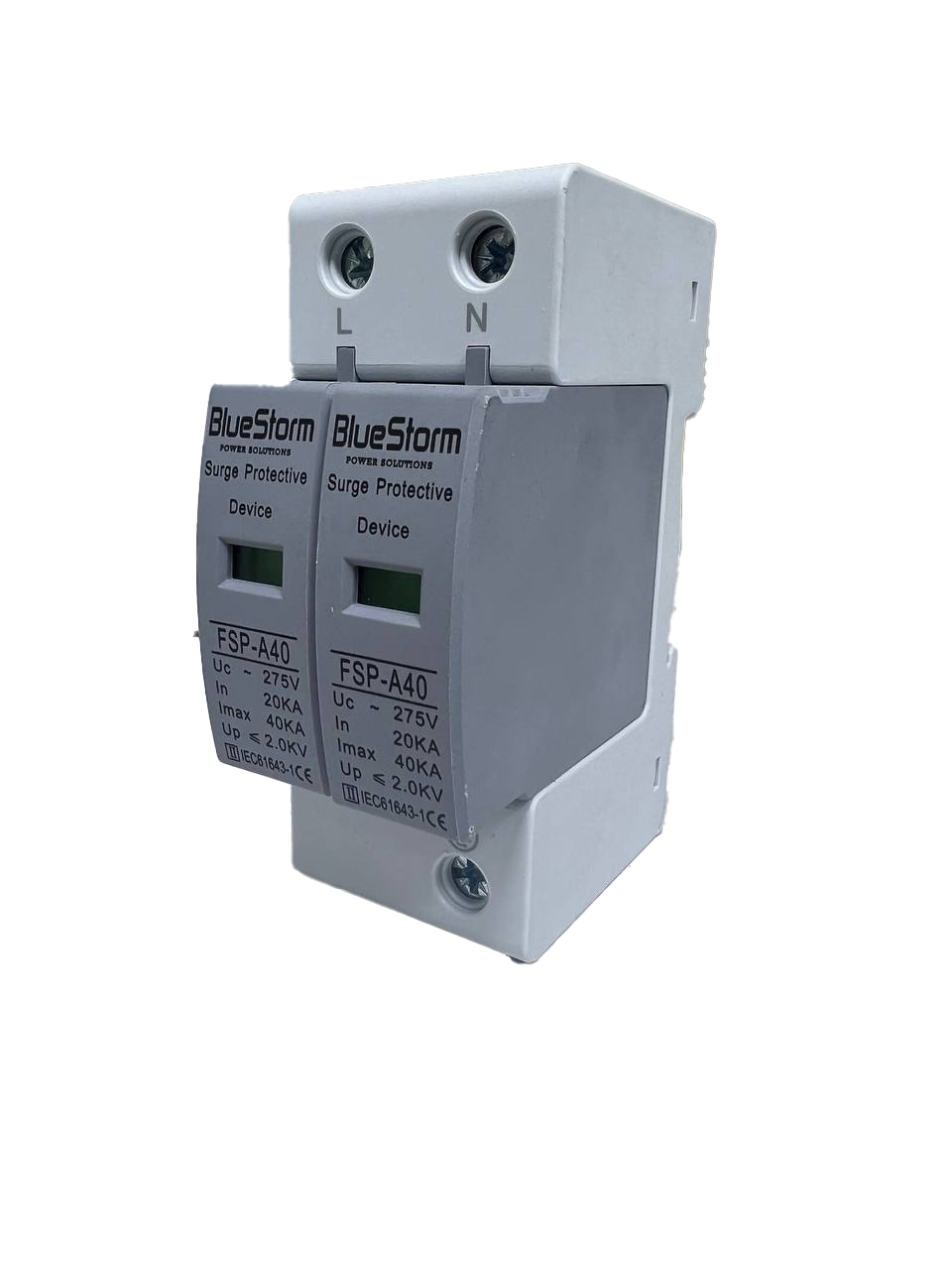 BLUESTORM AC SURGE PROTECTOR 2P-1000VAC