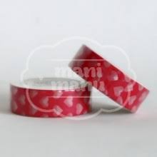 Washi tape "Fucsia Corazones"