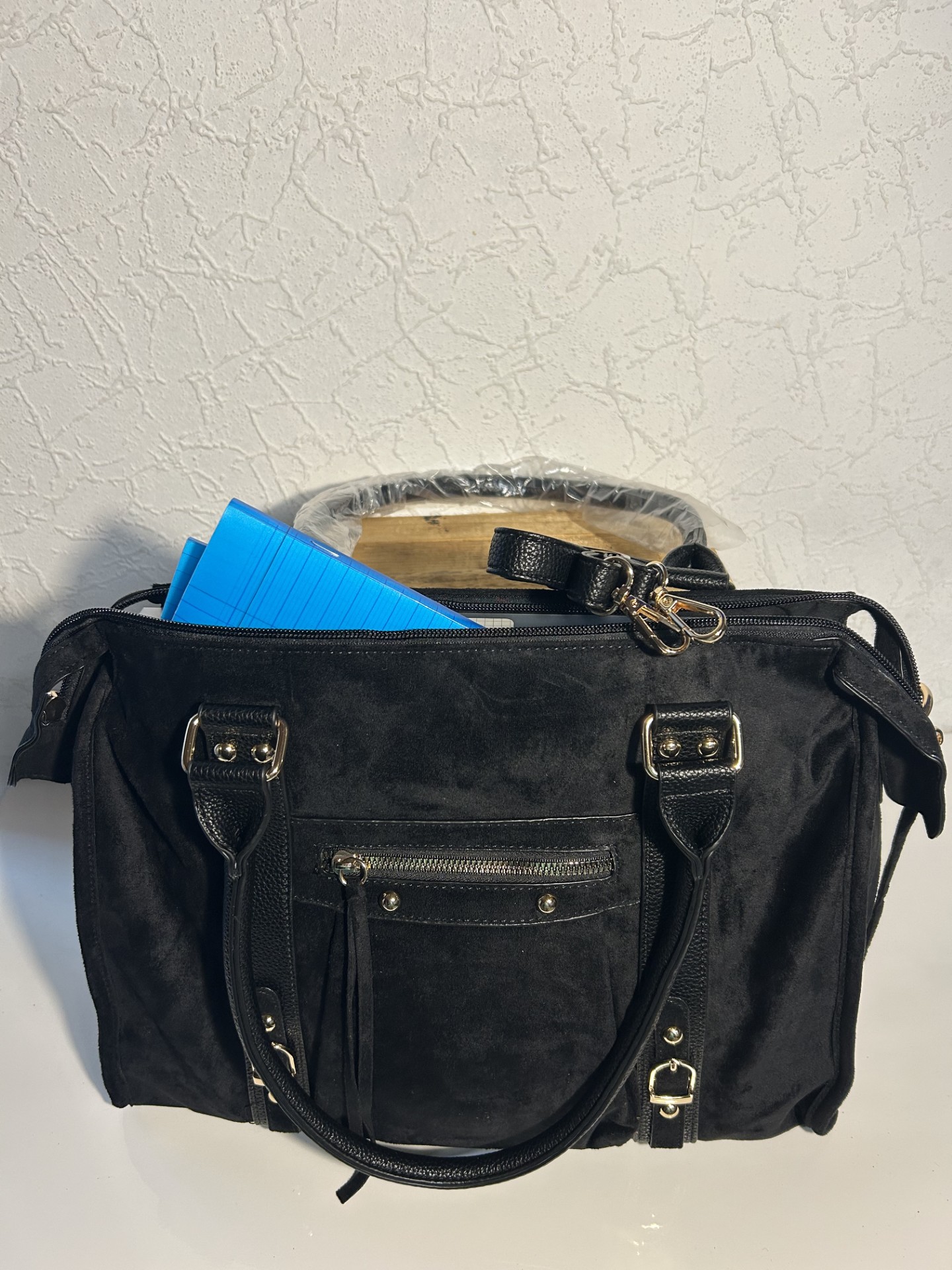 Sac à main XL noir élégant