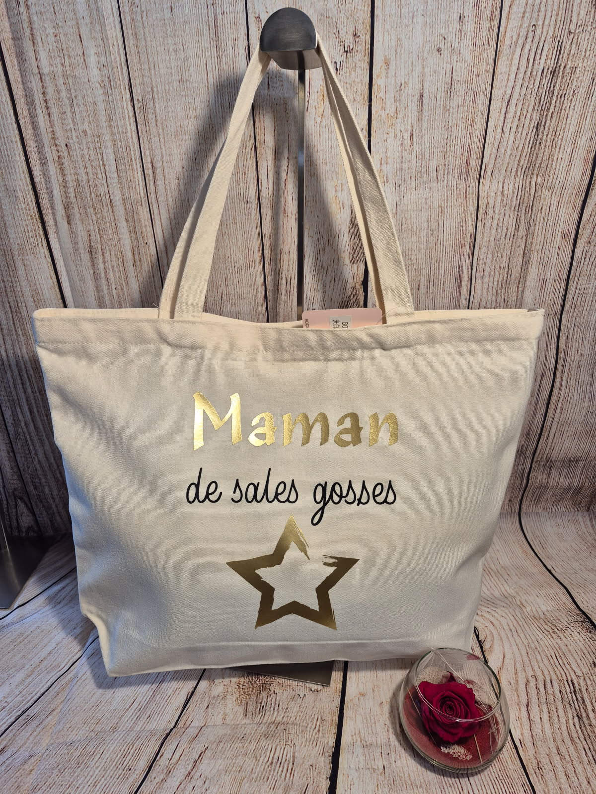 Sac cabas 'Maman de sales gosses'