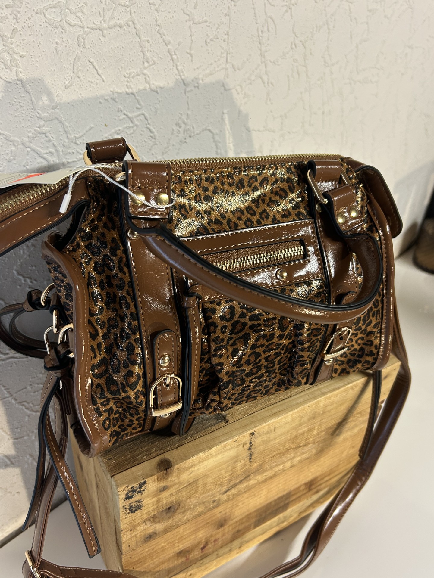 Sac à main léopard