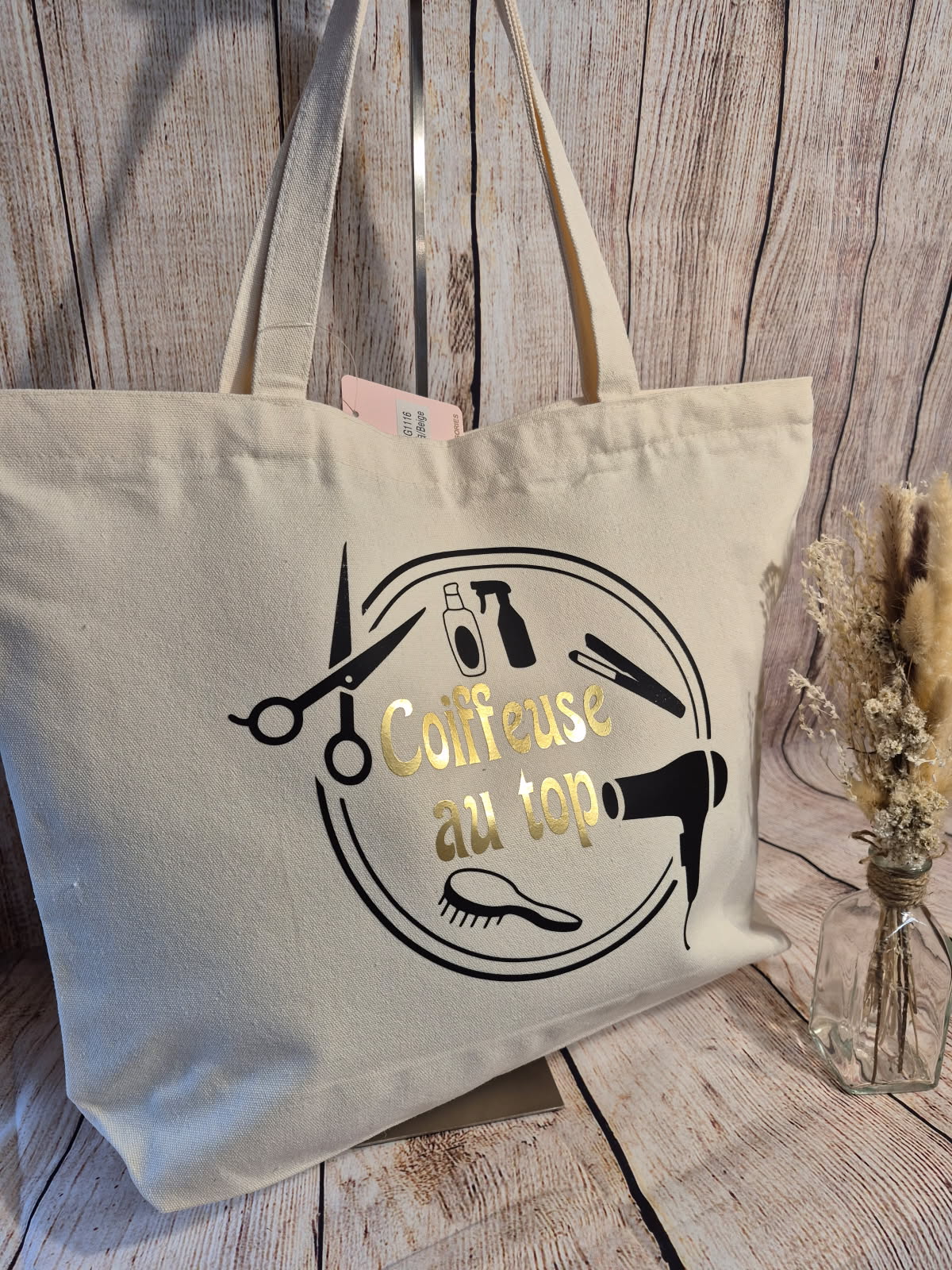 Sac fourre-tout 'Coiffeuse au top'