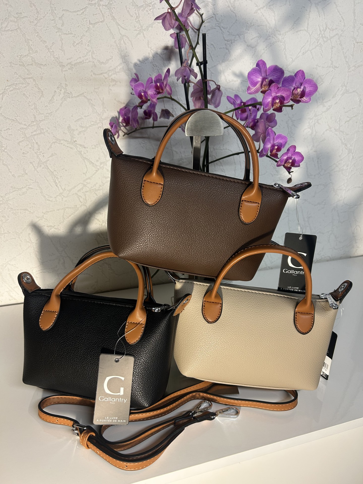 Sac à main en simili-cuir