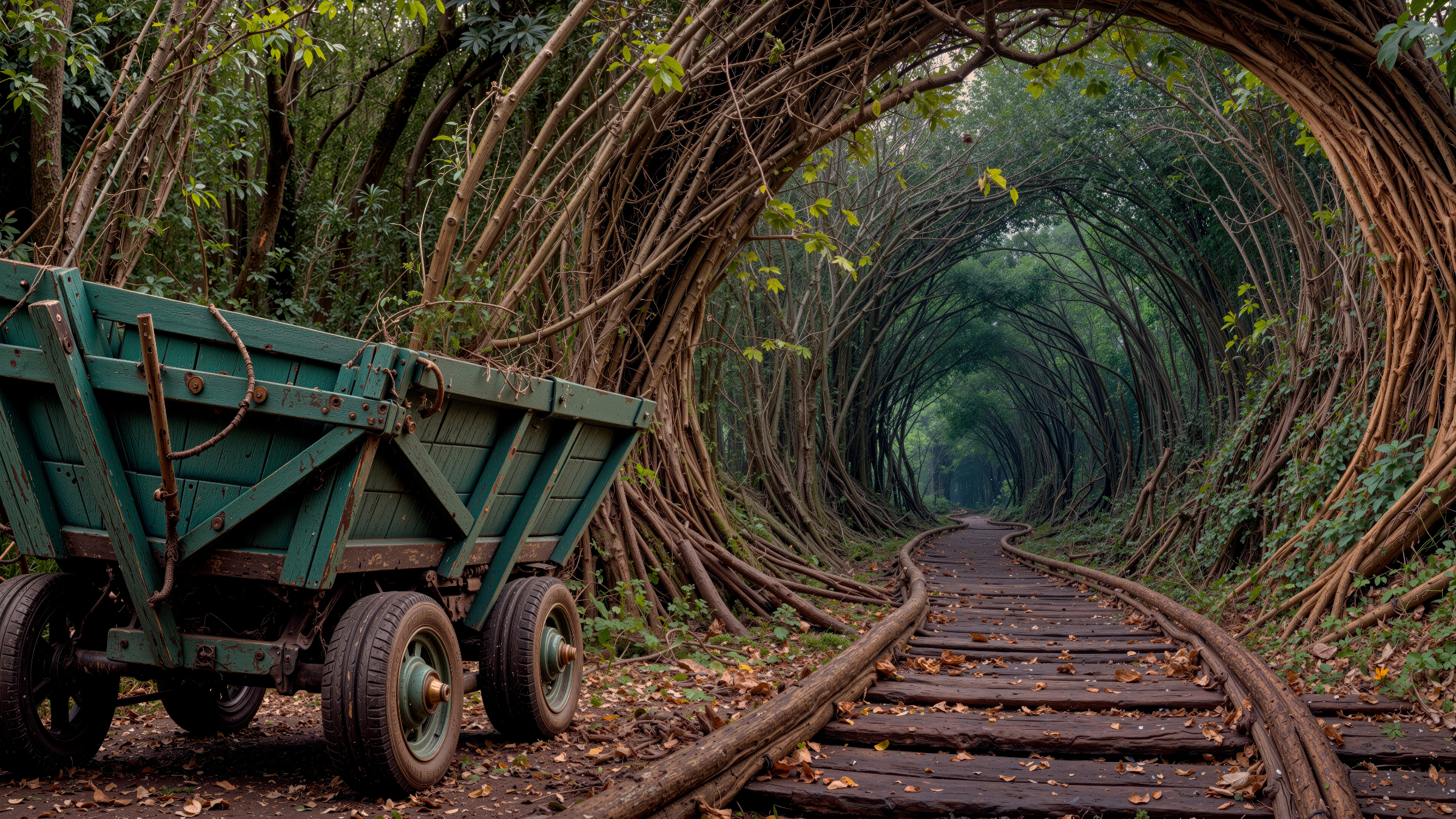De Verlaten Mijnkar naar Nergens