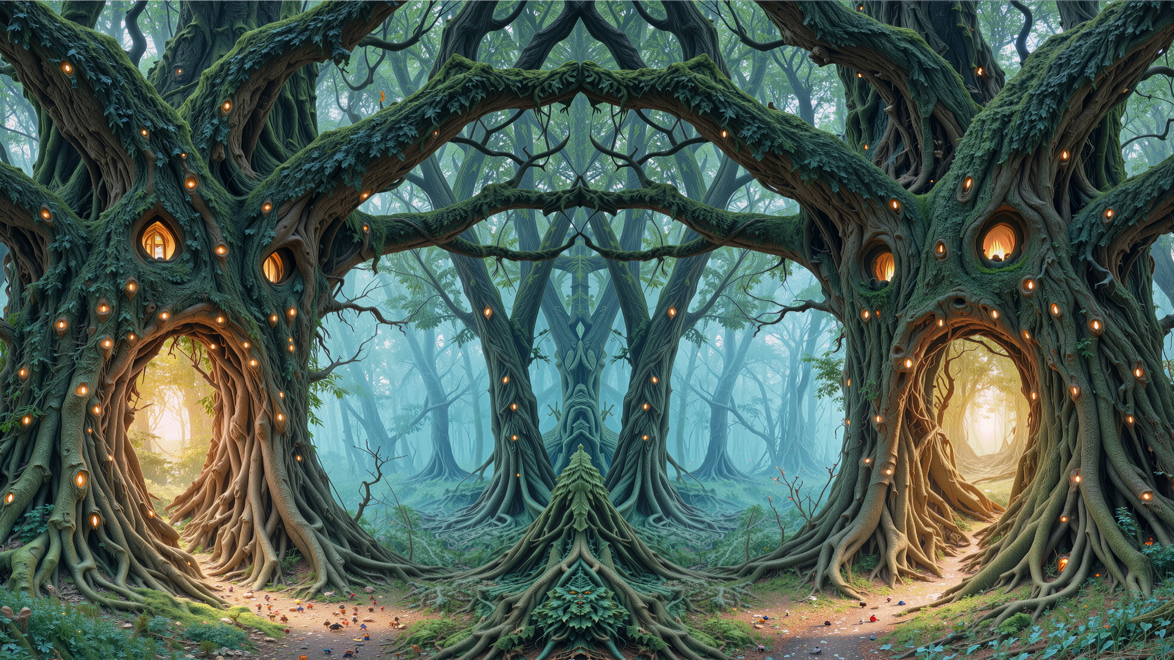 De Kathedraal van de Levende Bomen