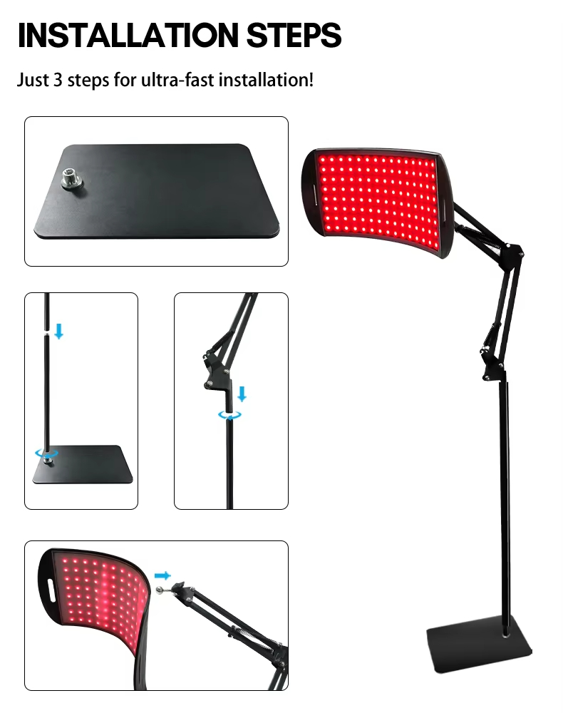 Red Light Therapy Lamp