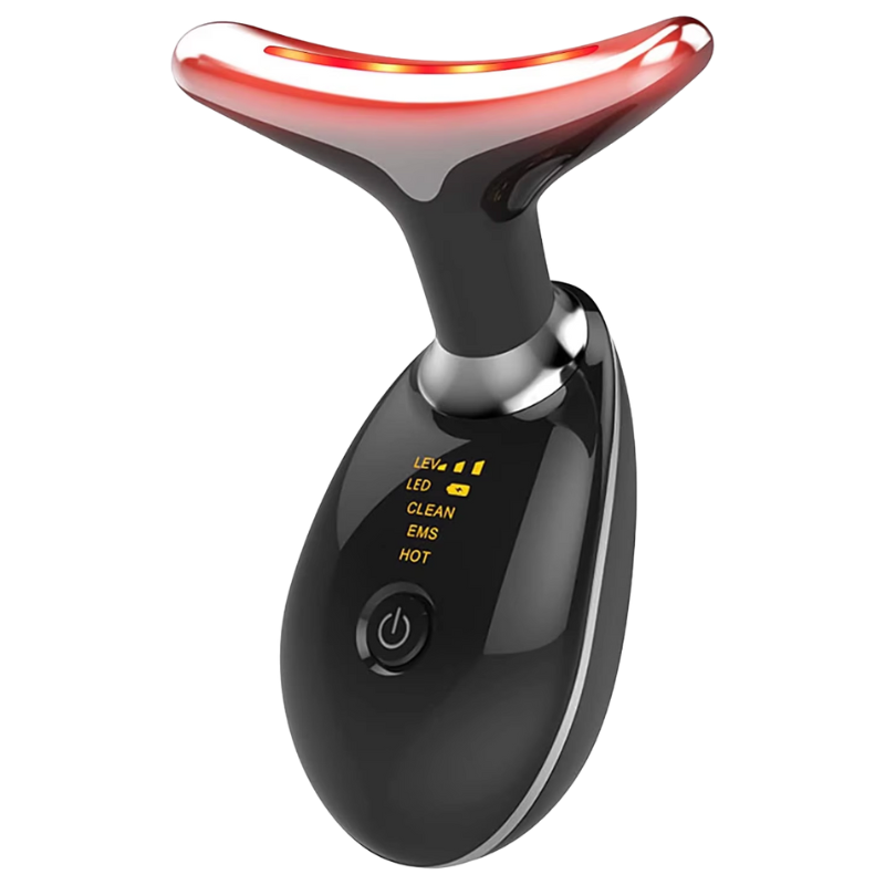 Red Light Therapy Microcurrent Face Massager 