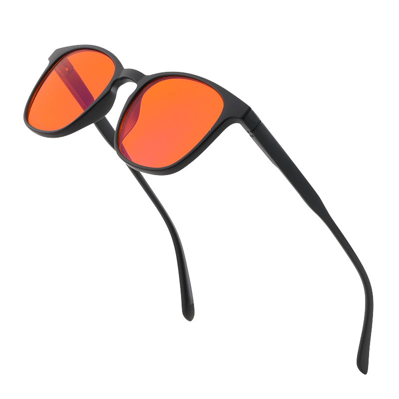 Anti-Blue Light Computer Glasses - Black Frames