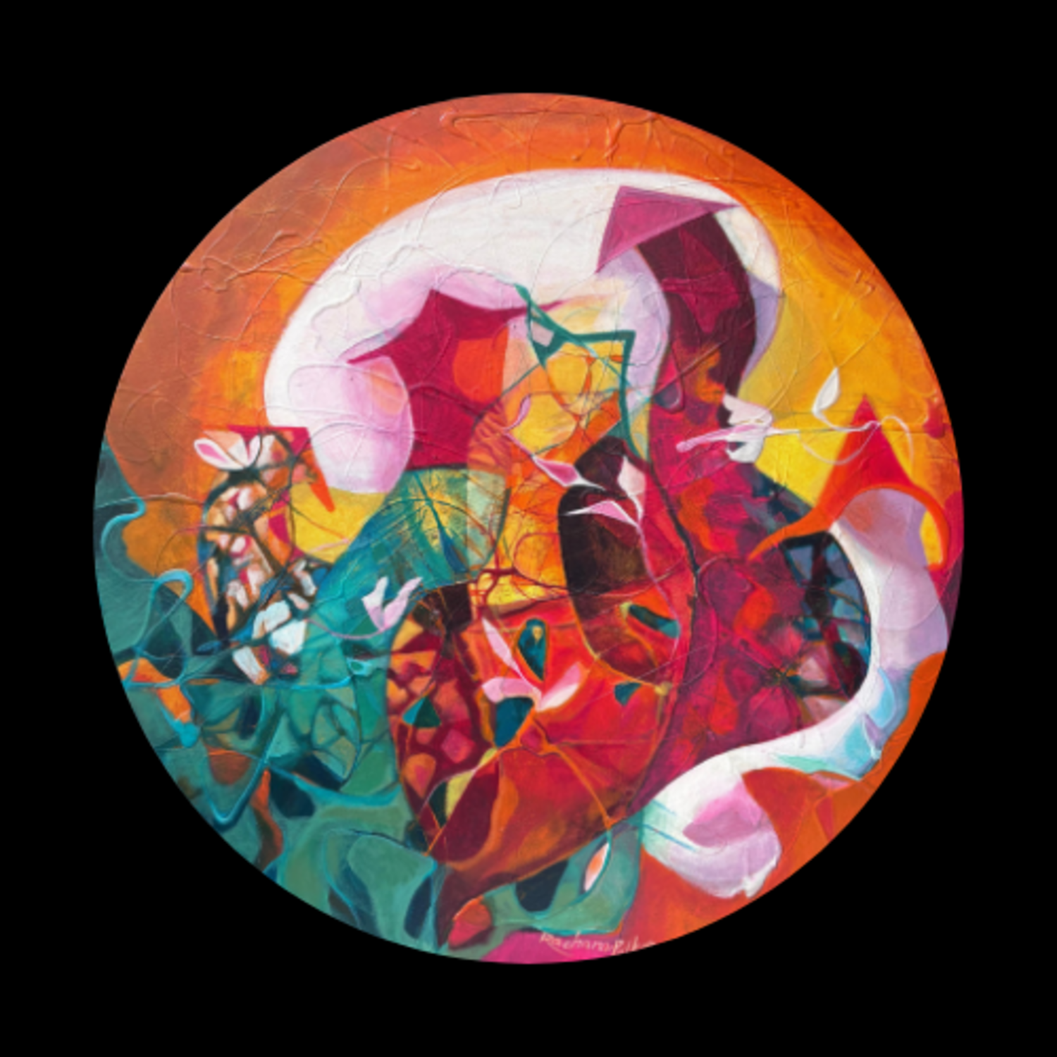 Houses in the Flight {24" Diameter}