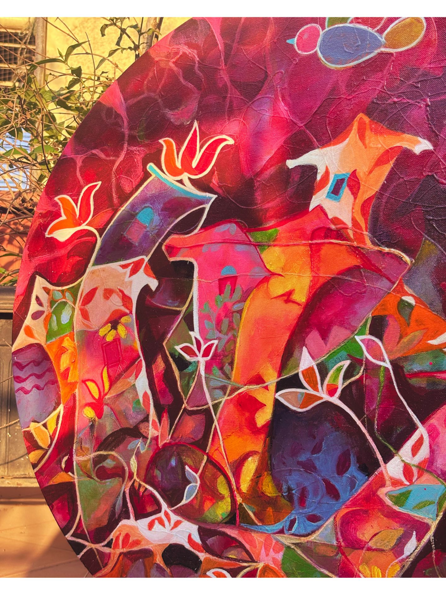 Floating Roots {24" diameter}