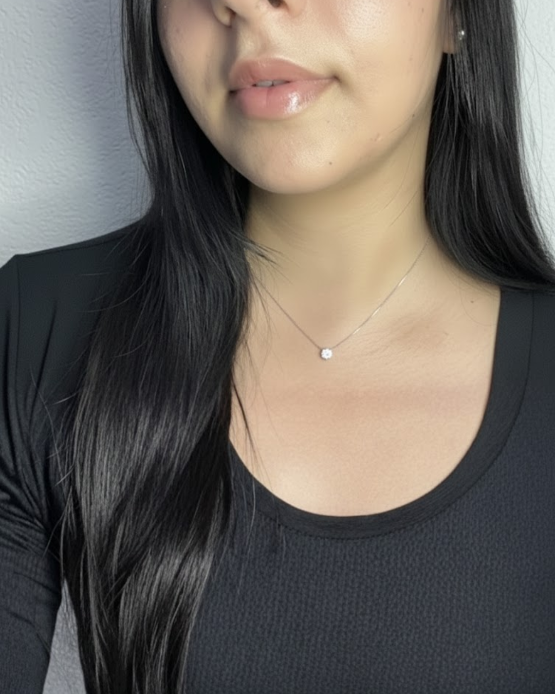 Colar Luz Serena Prateado