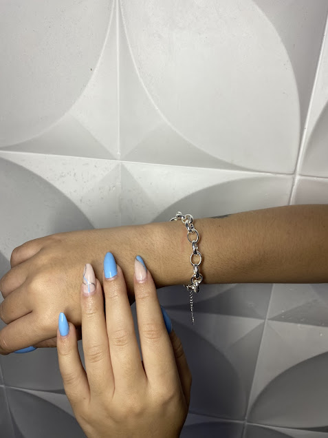 Pulseira Círculos que Conectam Prateado