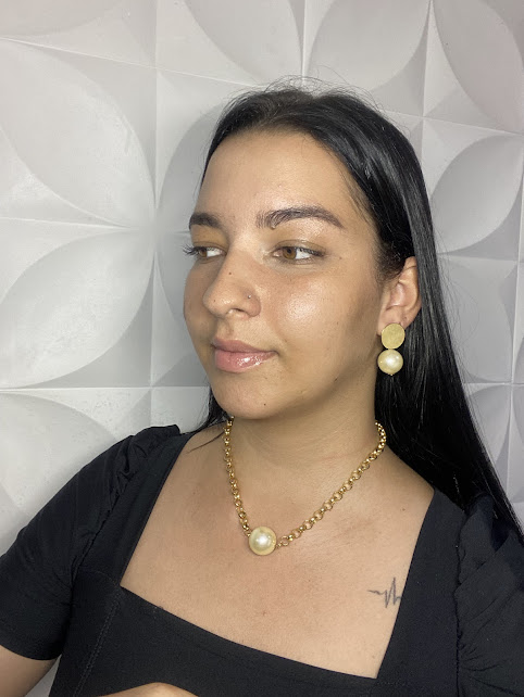 Colar Essência Serena Dourado