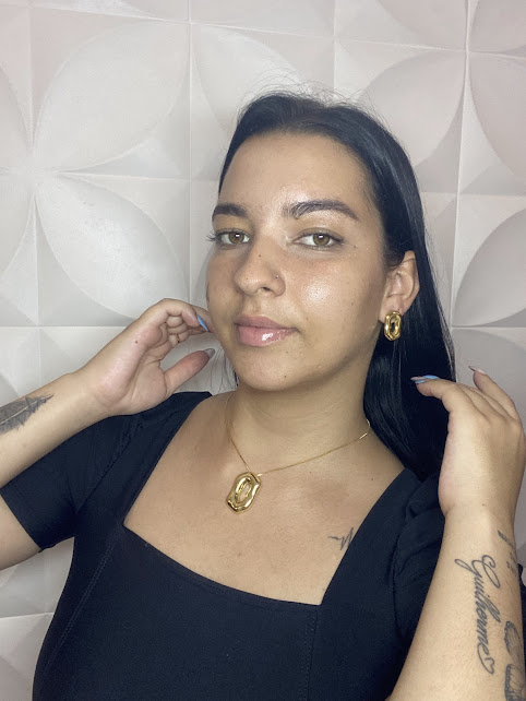  Pingente Círculo Sagrado Dourado