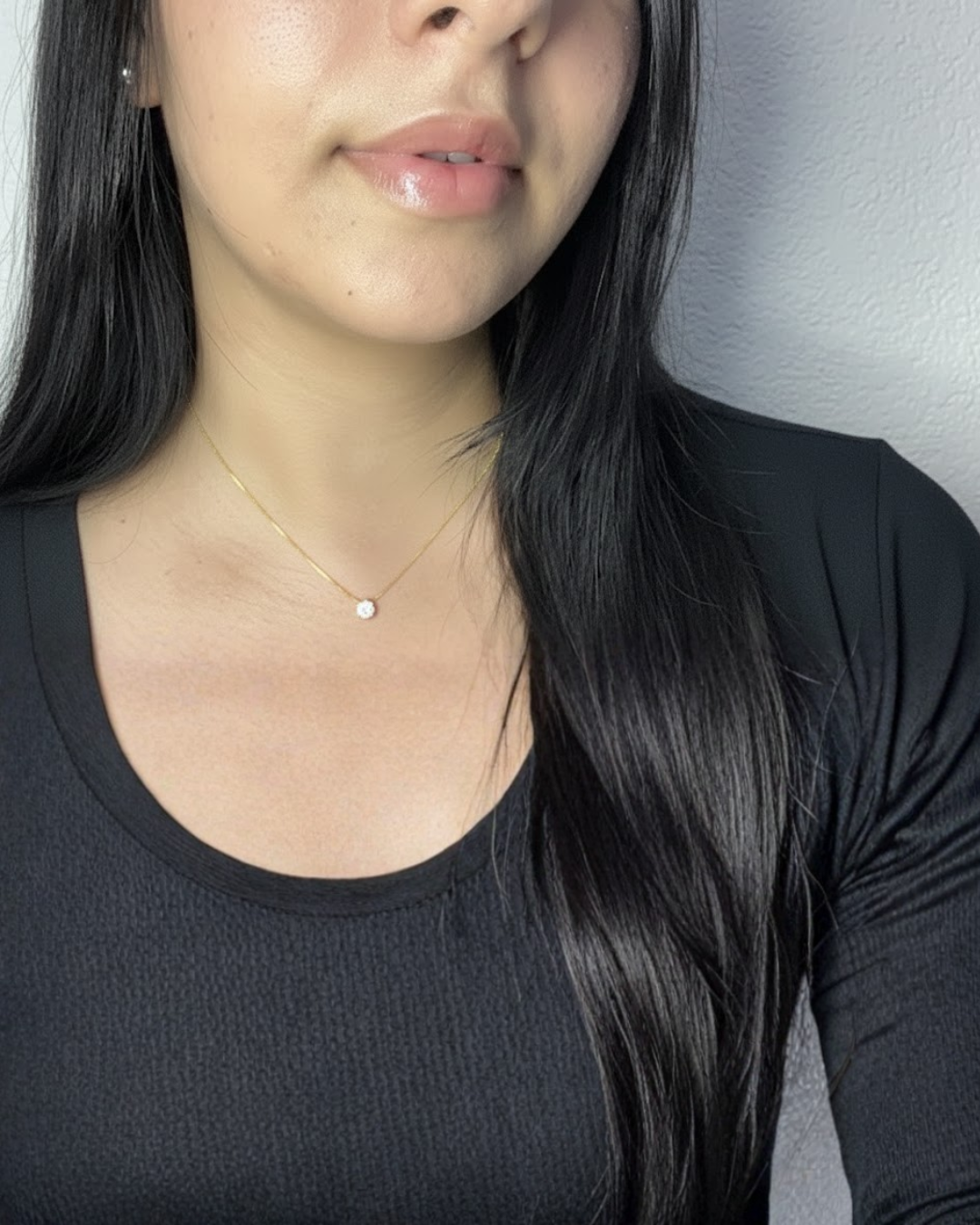 Colar Luz Serena Dourado