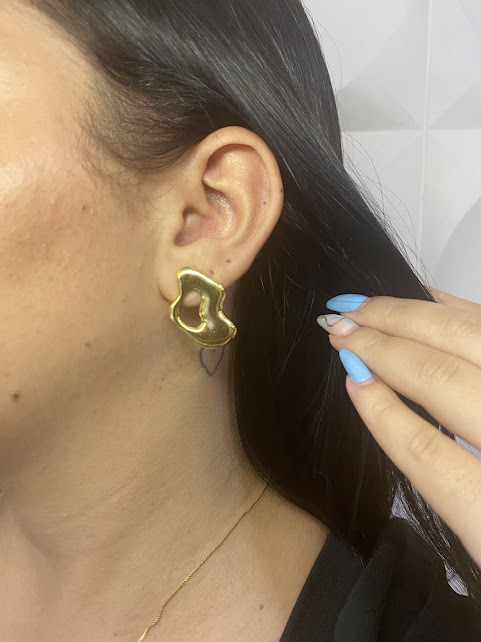 Brinco Fluxo Dourado