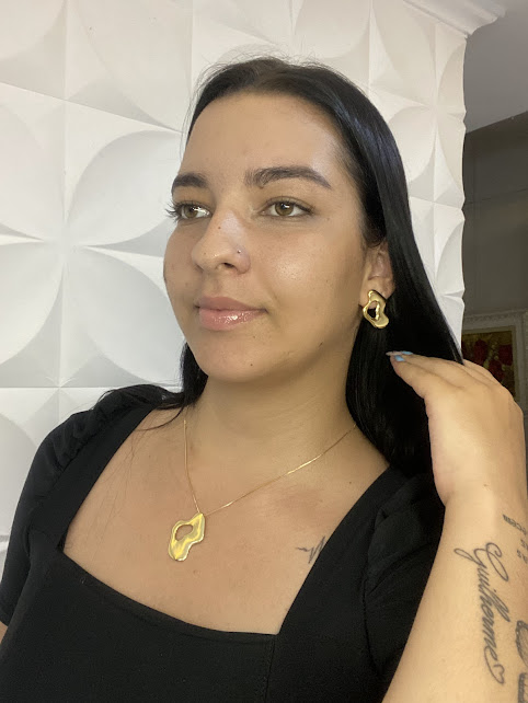 Brinco Fluxo Dourado