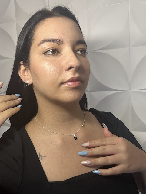 Brinco Esperança Eterna Prateado