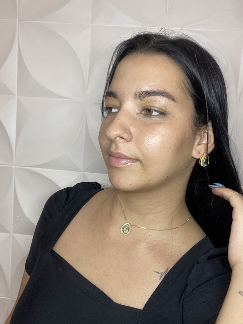 Brinco Aura de Luz Turmalina