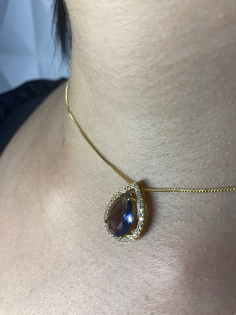 Colar Aura de Luz Ametista