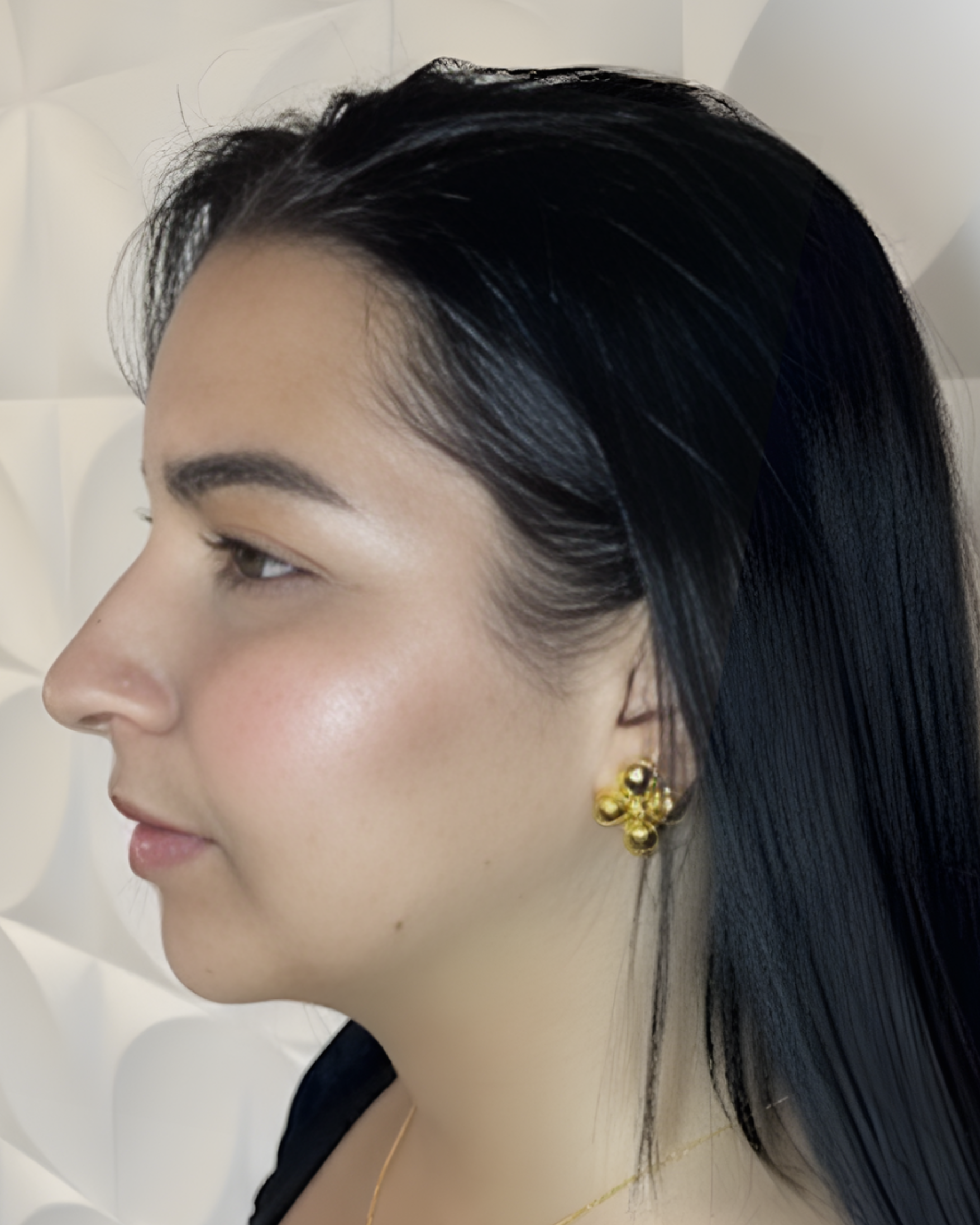 Conjunto Flor de Luz Dourado