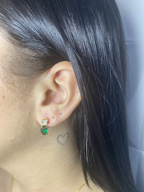 Brinco Esperança Eterna Dourado