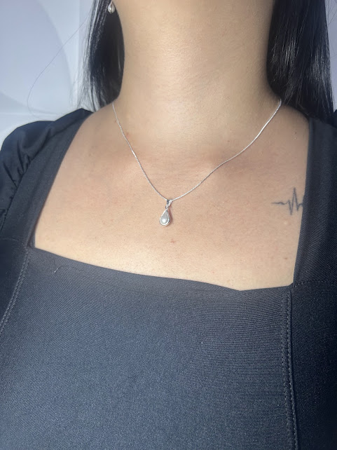 Colar Aurora Prateado